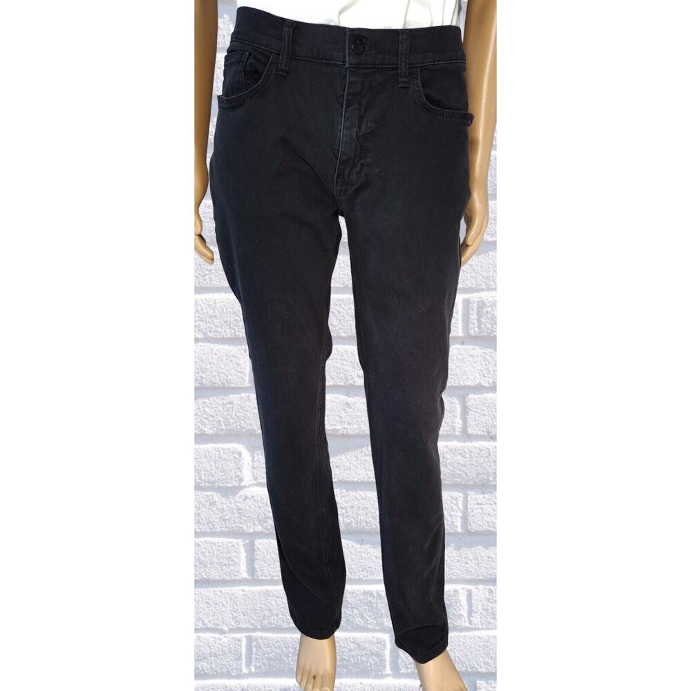 Joes Pants Mens 34x33.5" Chino Straight Leg Black Cotton Blend Stretch Mid Rise